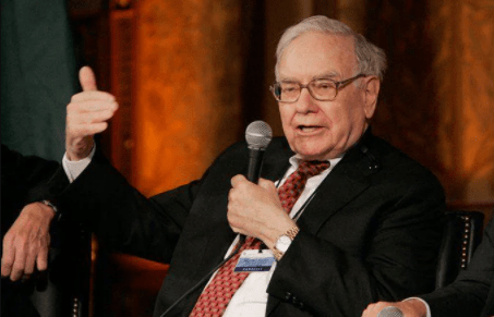 Photo of Warren Buffett, CEO of Berkshire Hathaway.